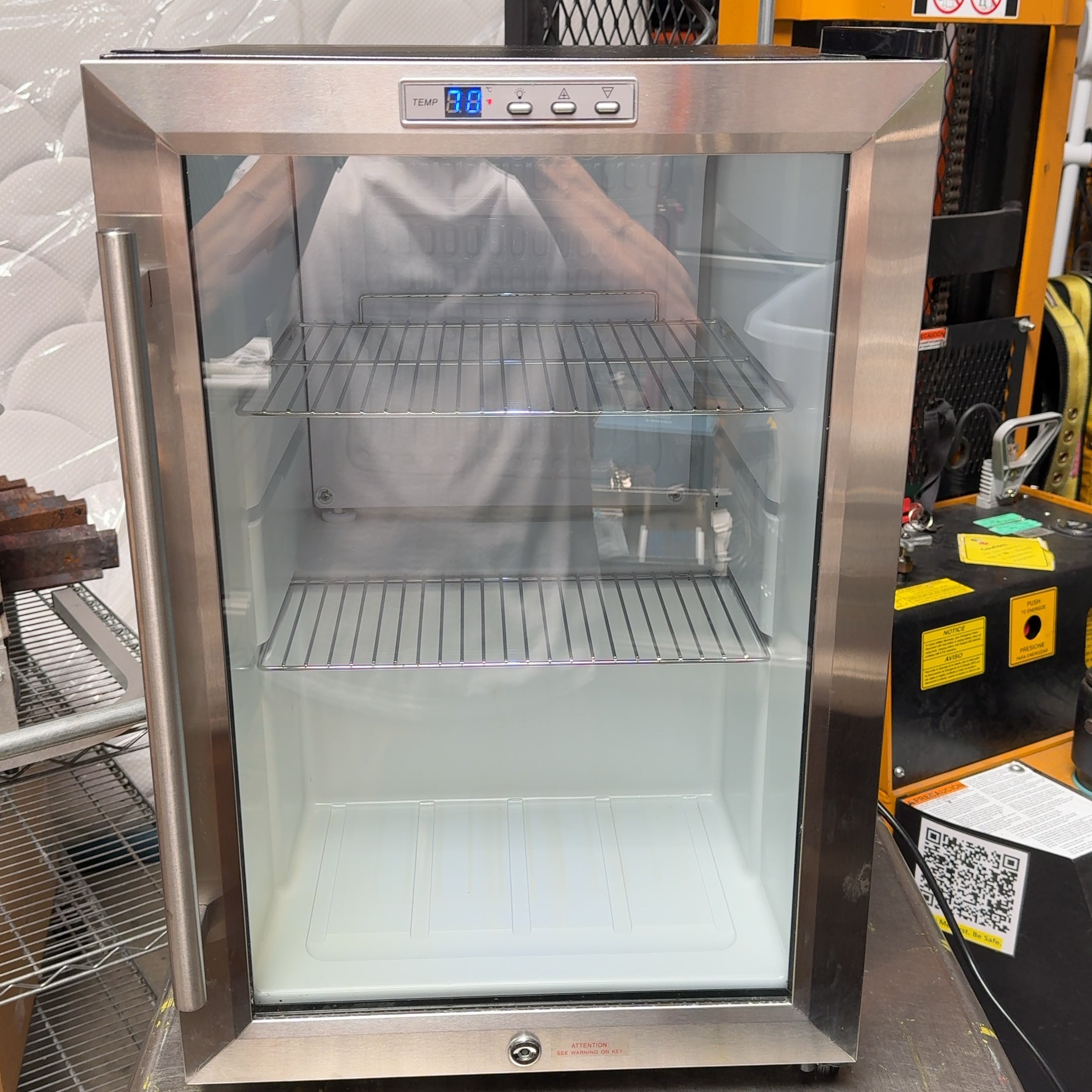 Summit Compact Beverage Center Mini Fridge Model SCR112L