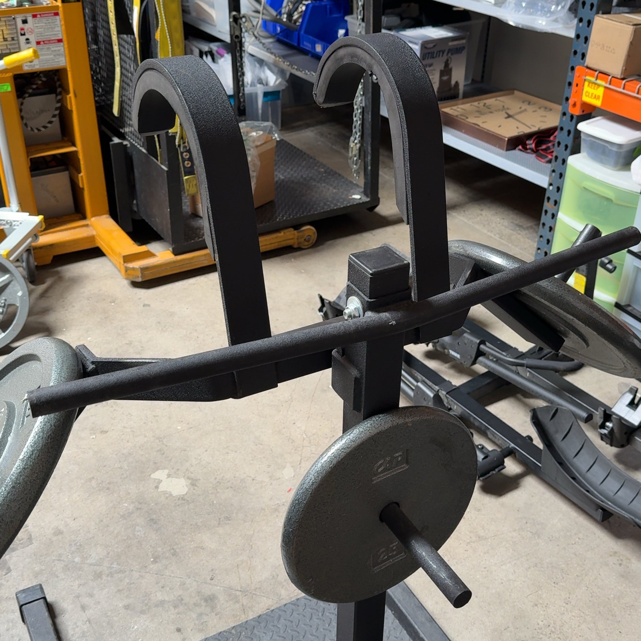 RARE! Frank Zane Leg Blaster Full Set Up w/ 400 lbs. of CAP Weights