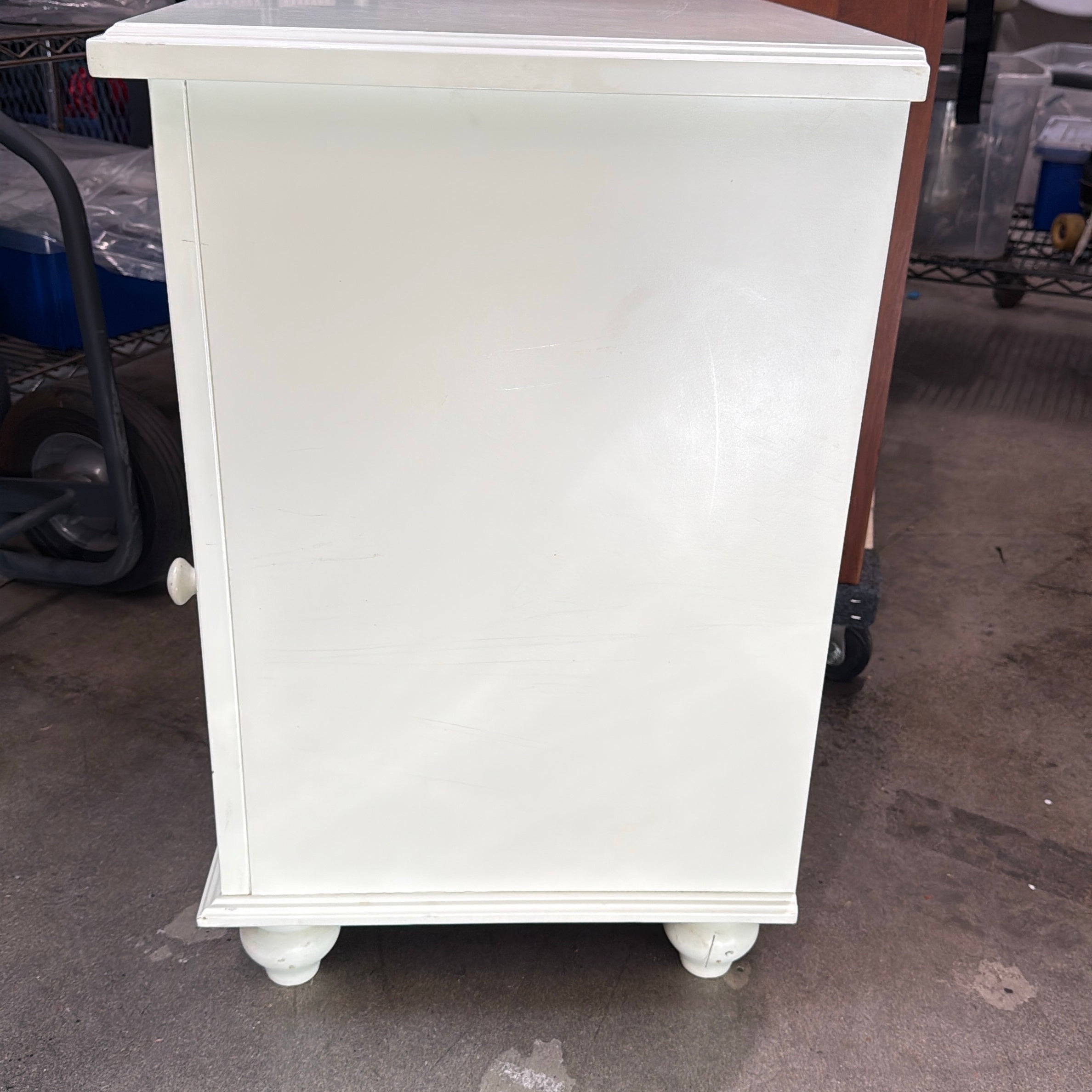 White Wood Night Stand