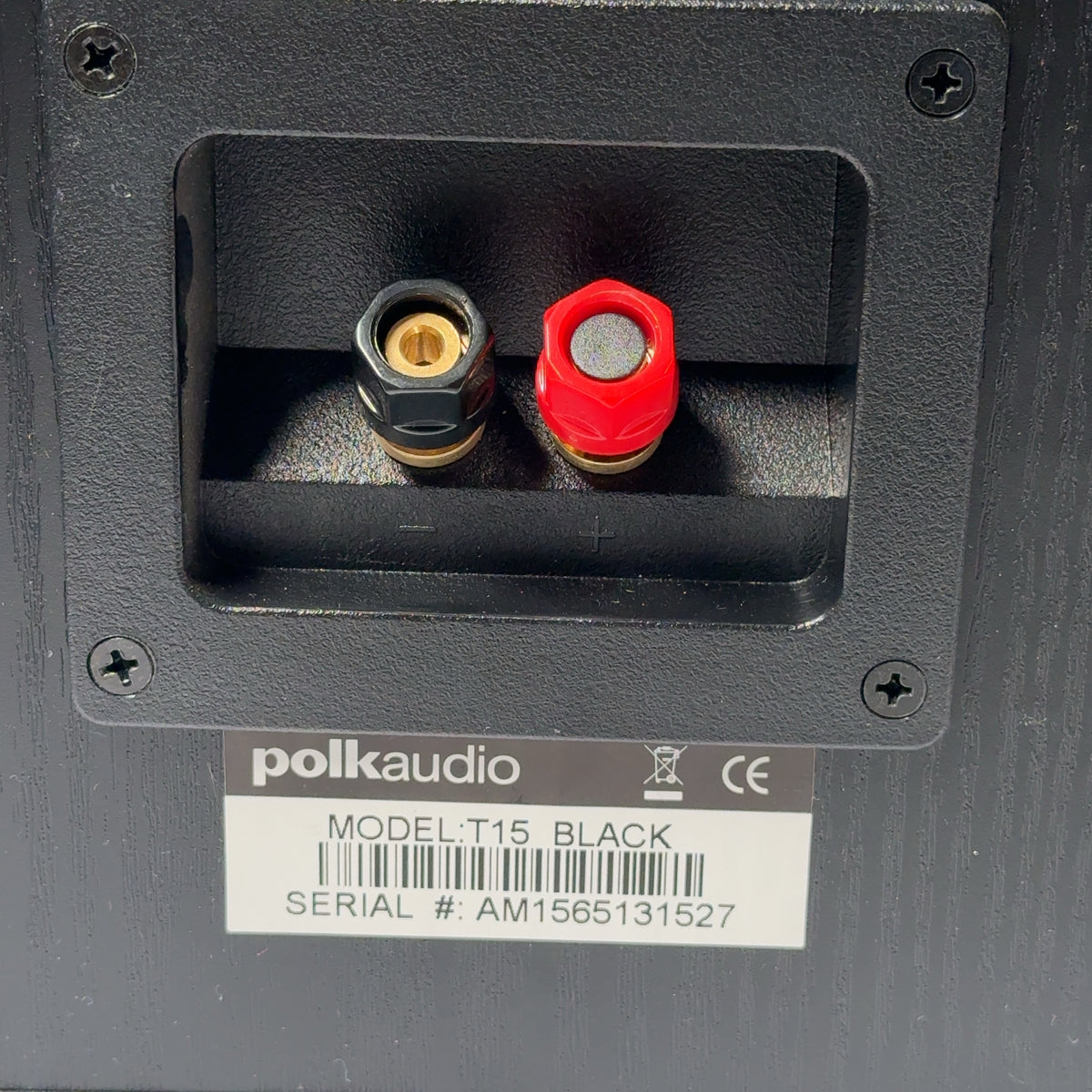Polk Audio T15 100 Watt Home Theater Bookshelf Speakers
