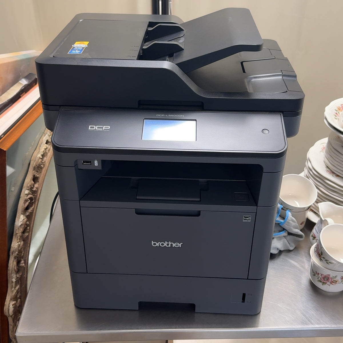 Brother DCP-L5500DN Black & White All-in-One Laser Printer / Copier / Scanner