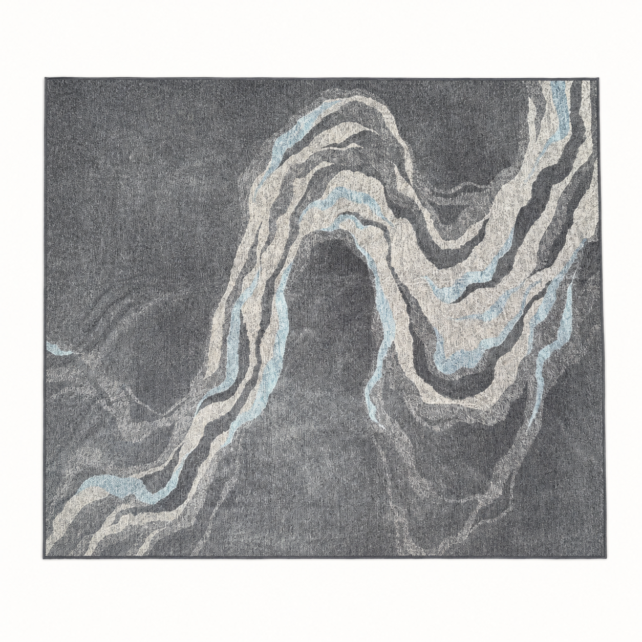 Ruggable Kaveri Smoke 9x12 Washable Rug + Pad