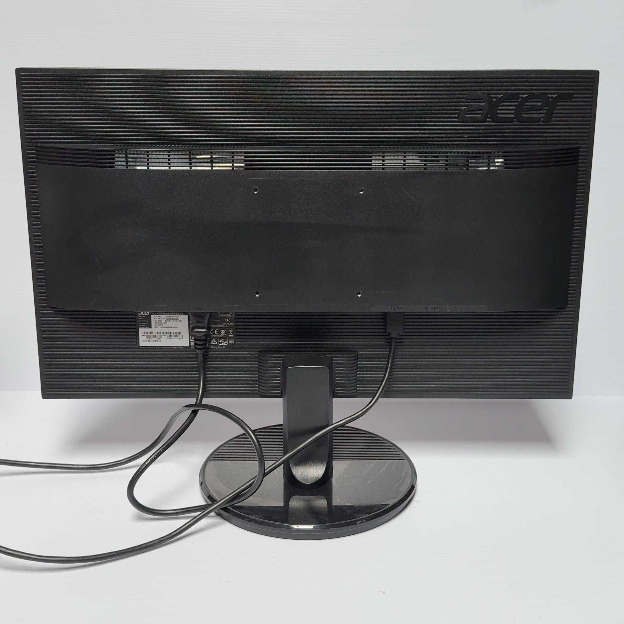 acer 24" K2 Computer Monitor Full HD HDMI Display