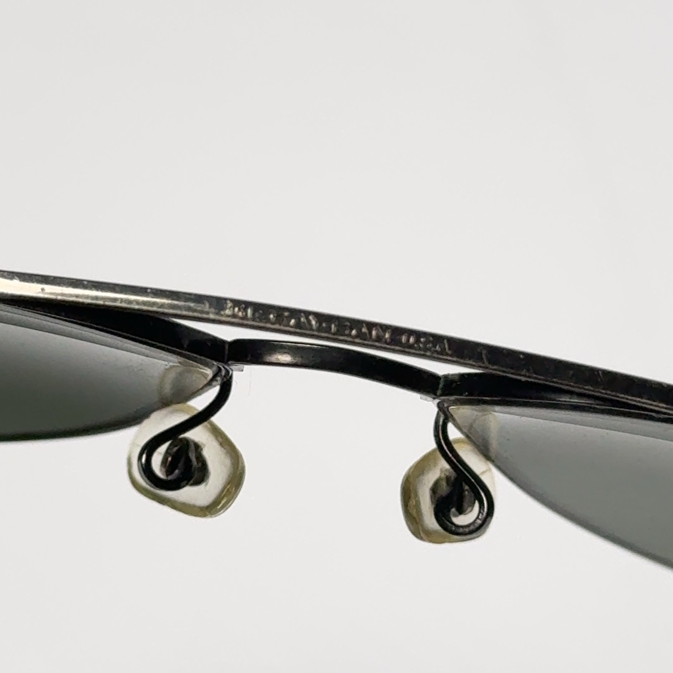 Vintage B&L Ray-Ban W0503 Black Explorer Aviator Sunglasses