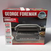 Brand-New In Box George Foreman Smokeless Grill Series GRD6090B Panini