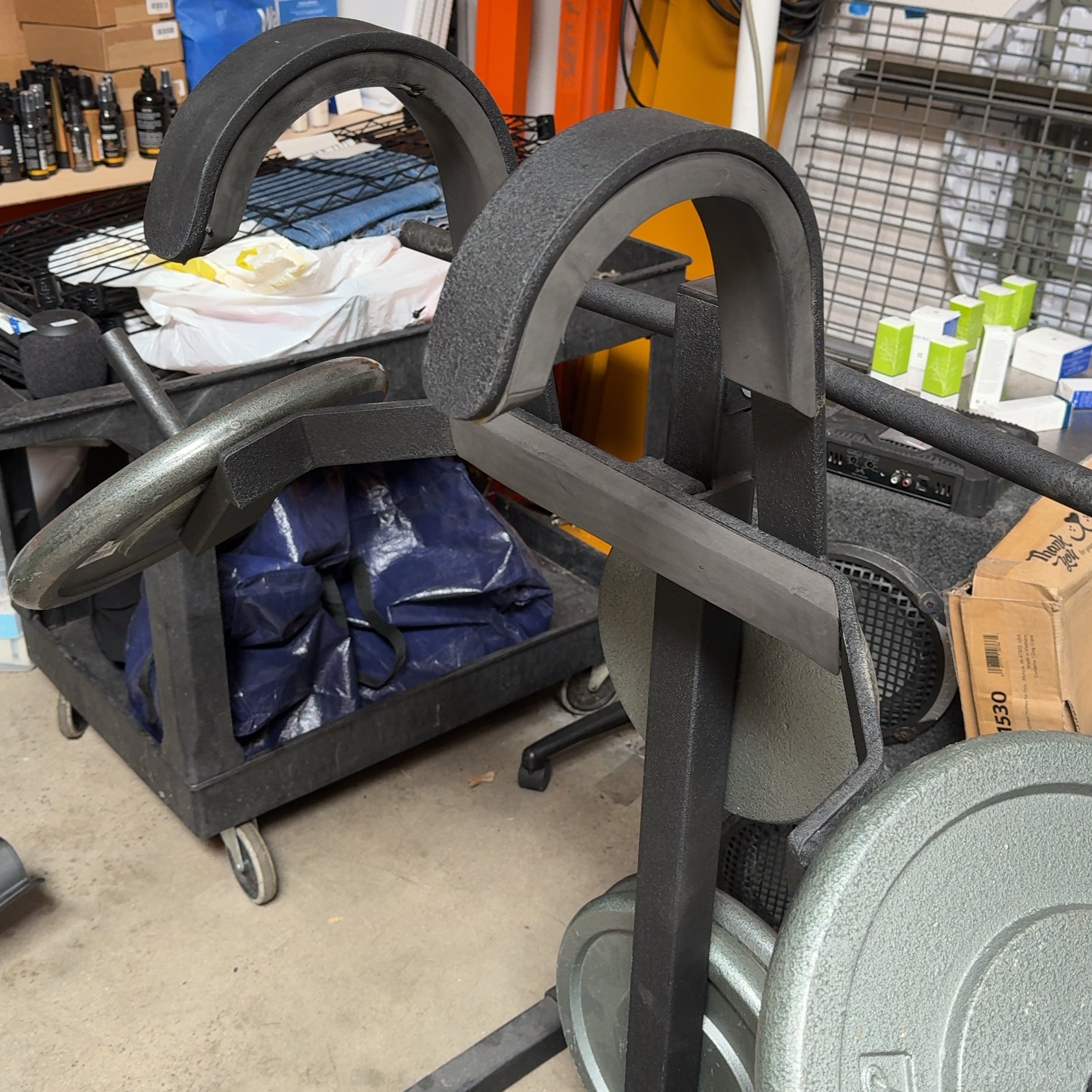 RARE! Frank Zane Leg Blaster Full Set Up w/ 400 lbs. of CAP Weights