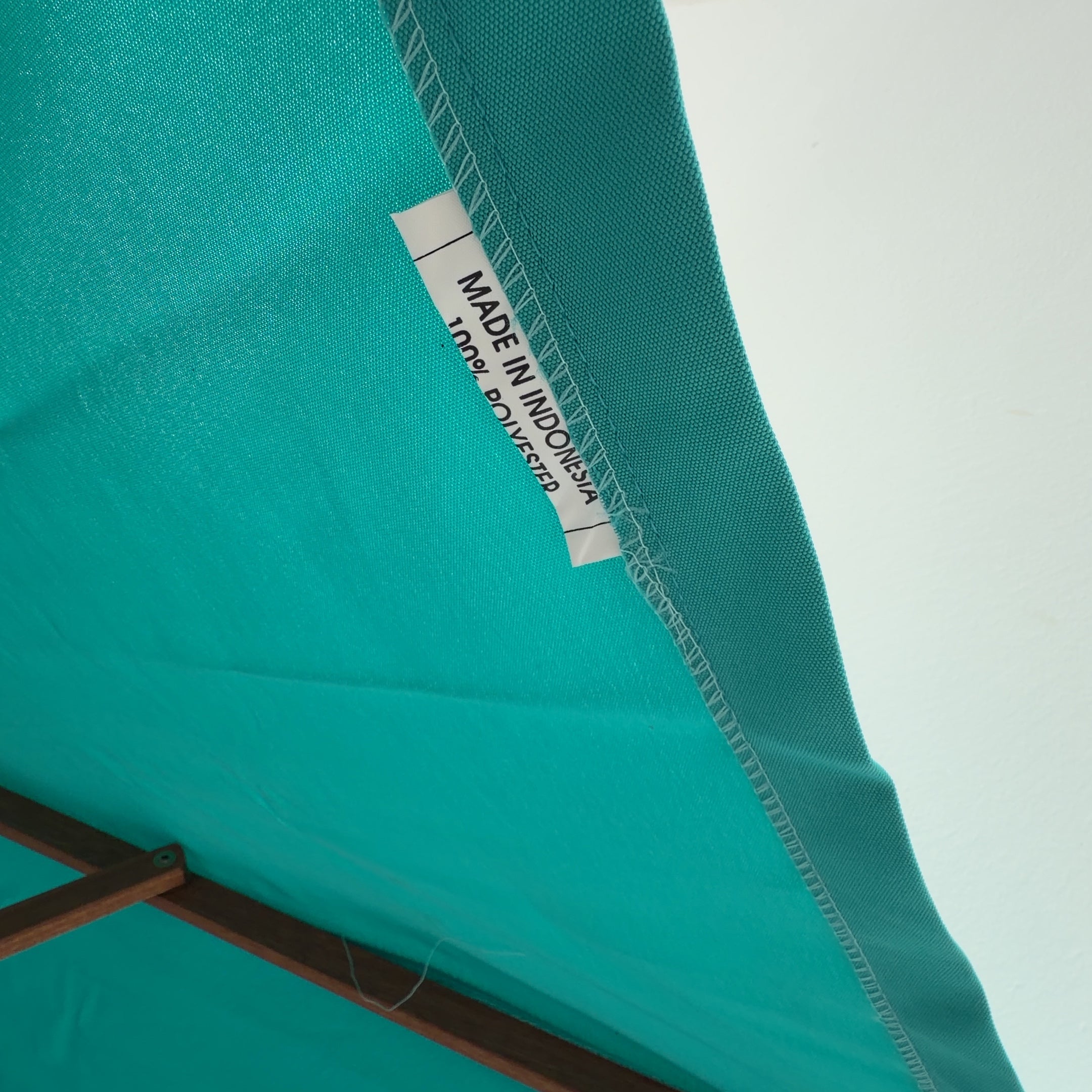 Turquoise umbrella