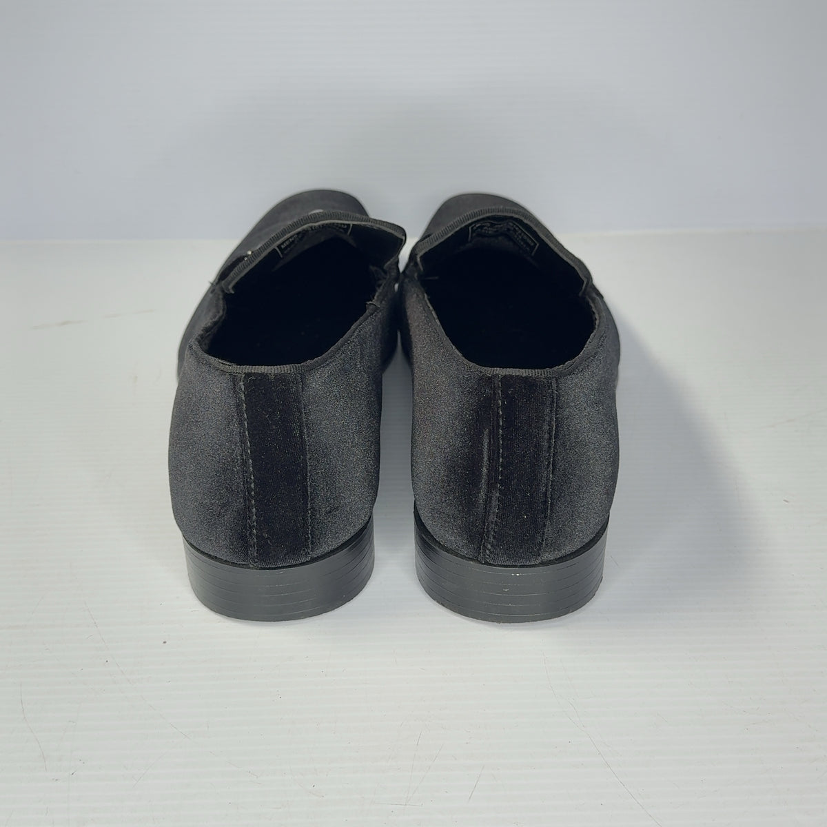 Amali Aller-000 Mens Black Velvet Bit Loafers Dress Shoes Size 14