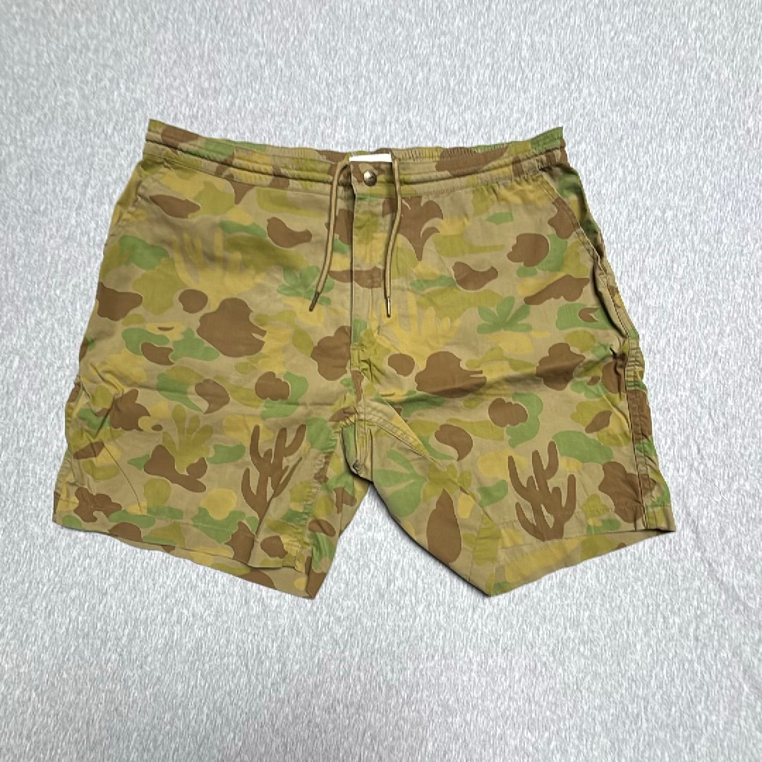 Taylor Stitch The Adventure Short in Camo Mens Sz. 36