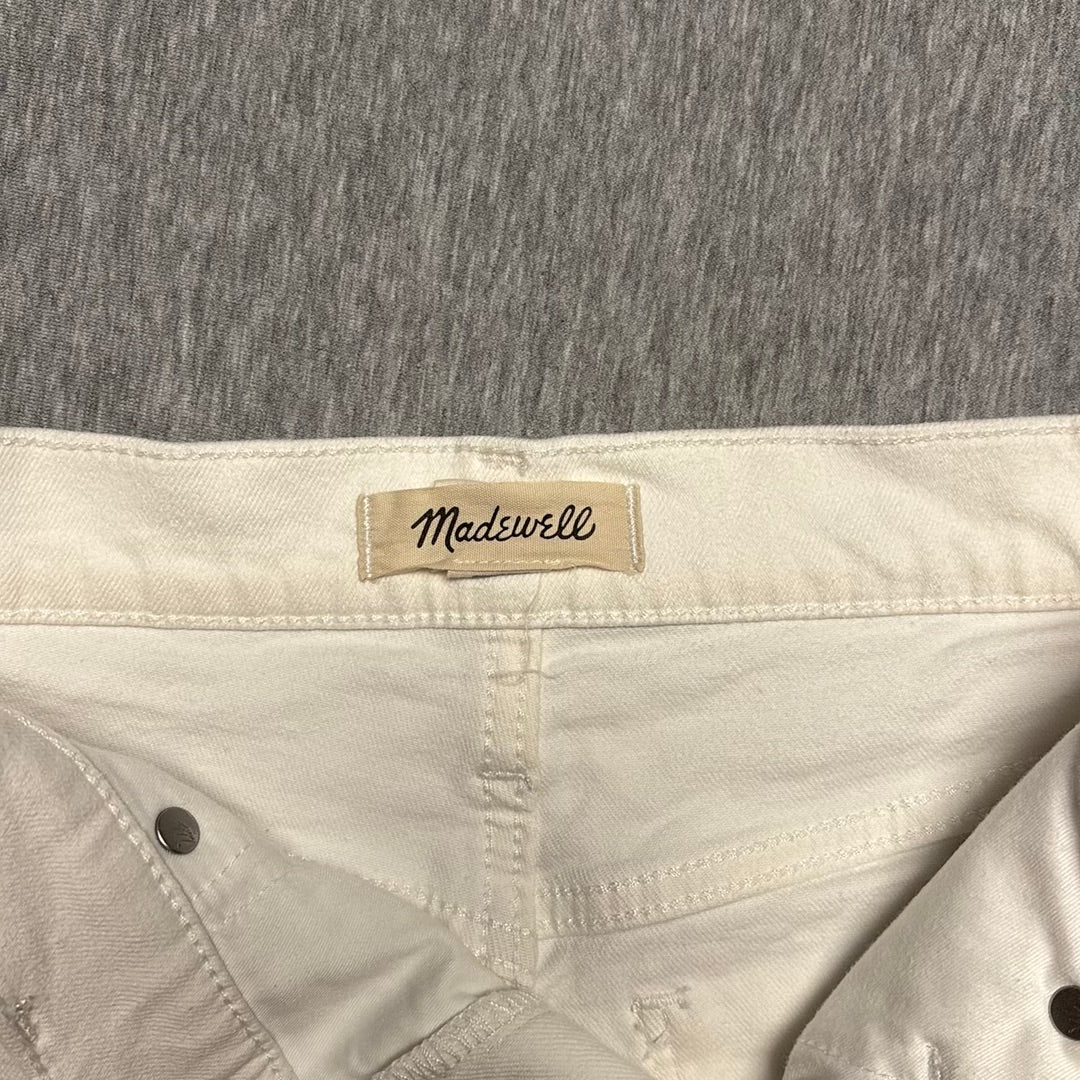 Madewell High-Rise Denim Shorts Raw Hem Sz. 24