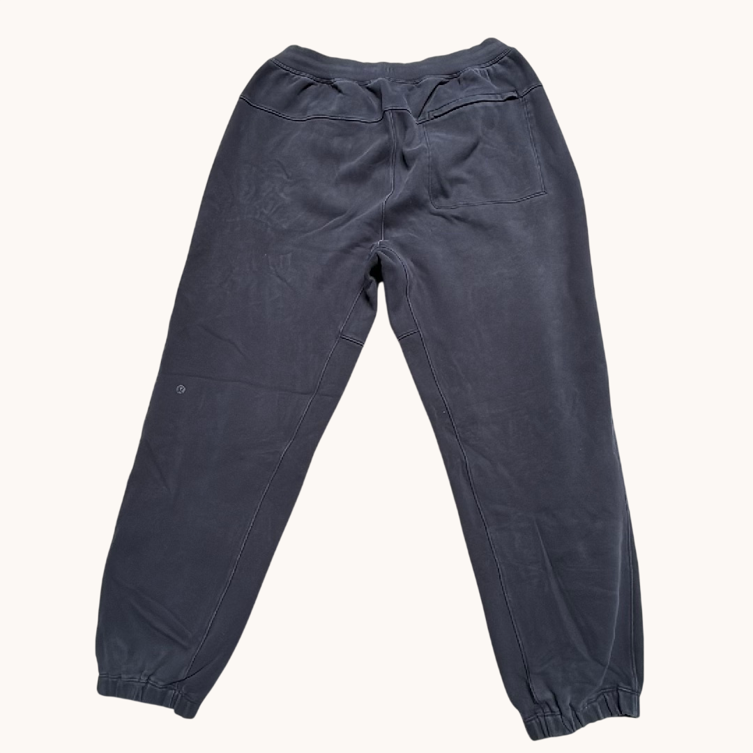 Lululemon Mens City Sweat Jogger Washed Navy Blue Medium