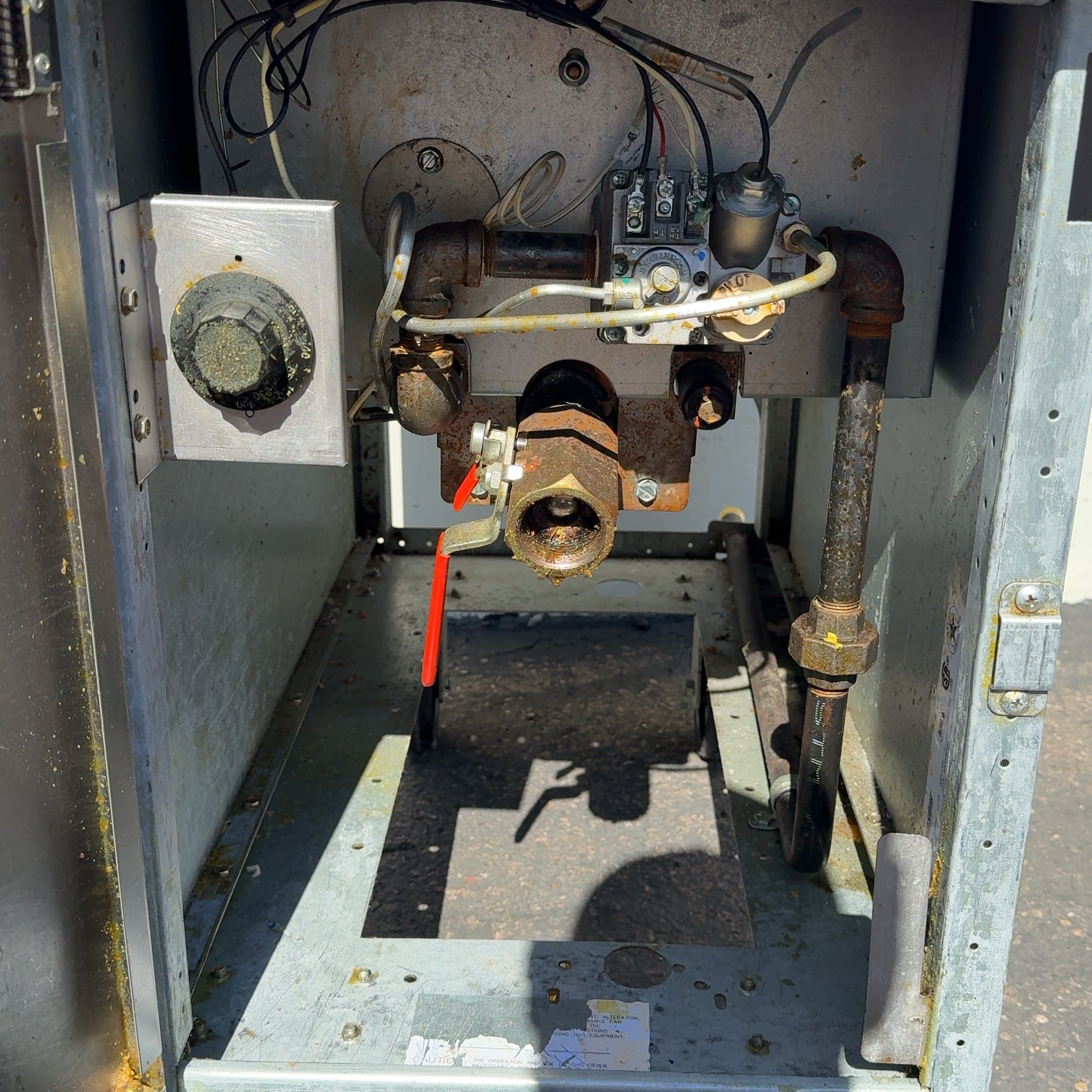 Frymaster 35lb Vat Gas Deep Fryer (Used)