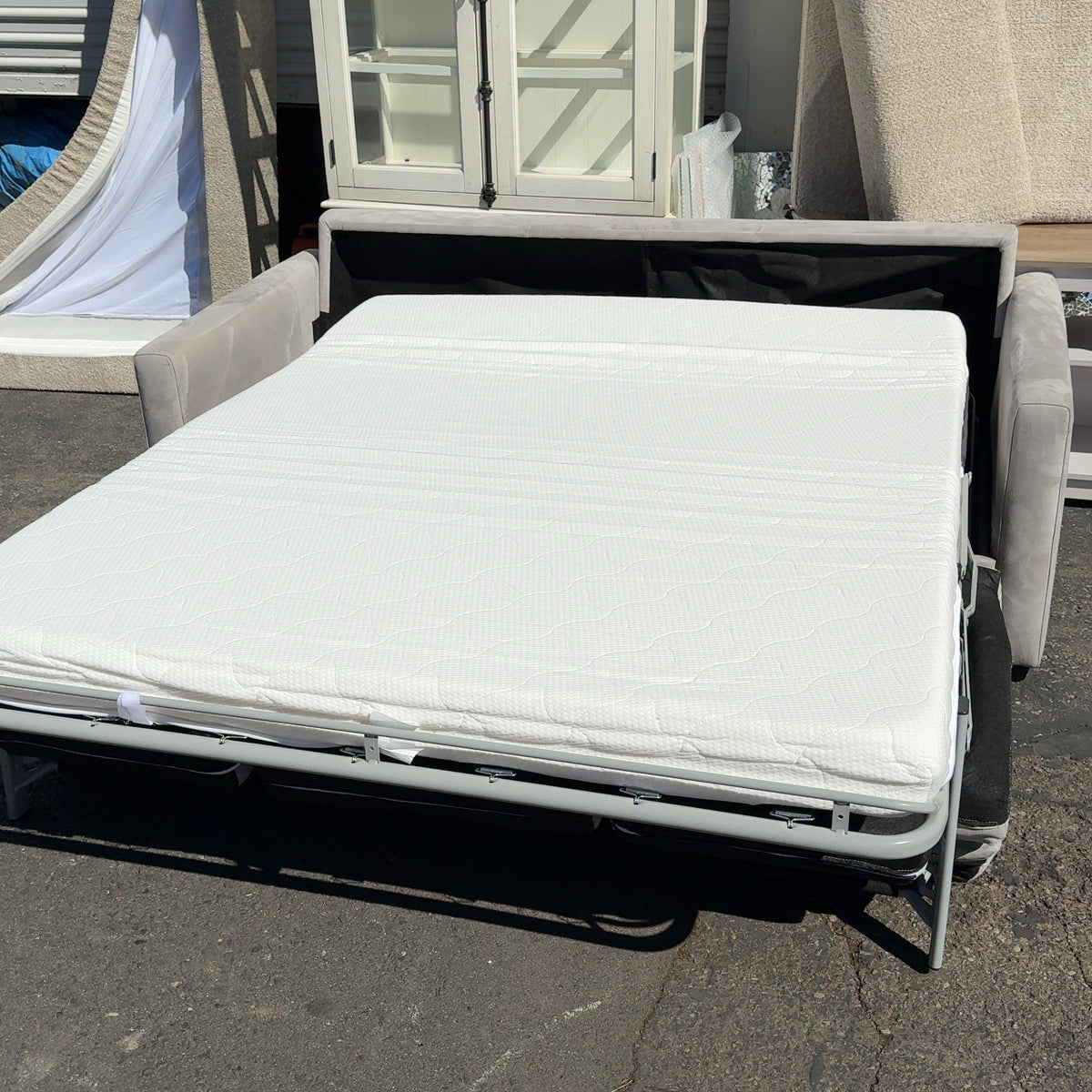 Microfiber Euro Sleeper Hide a Bed Couch / Sofa