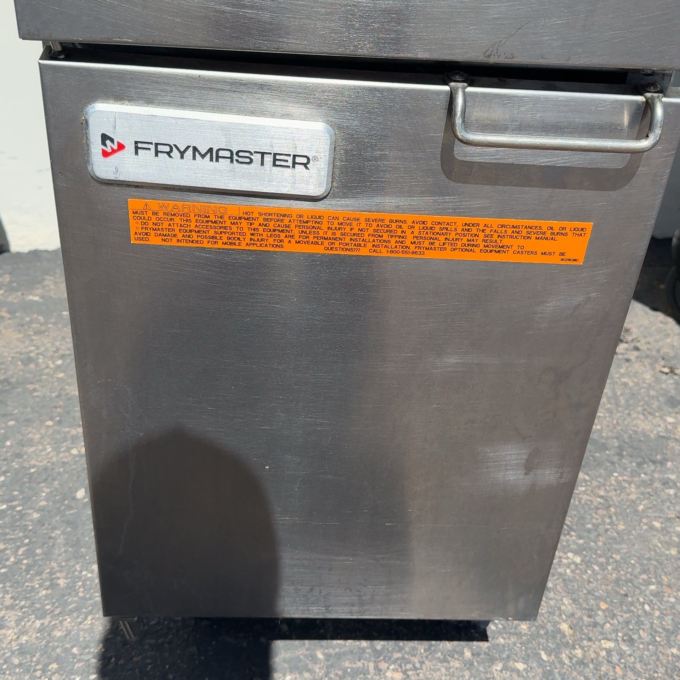 Frymaster 35lb Vat Gas Deep Fryer - *BROKEN THERMOMETER* (Used)