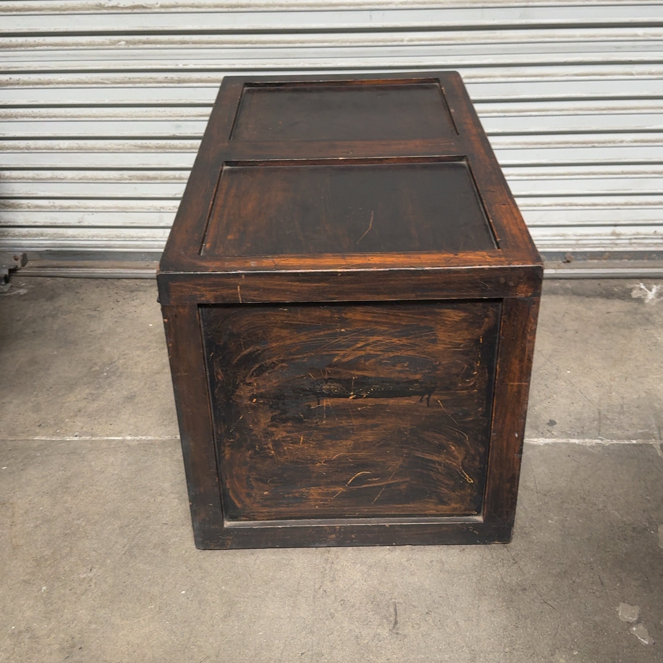 Sturdy Wood Chest 37" x 21" x 21" Very Well Made!
