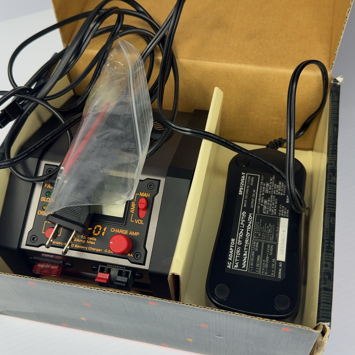 BOL DD-01 1-15 Cells High Speed Charger With LCD Display Airsoft