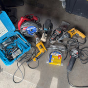 Power Tool Starter Kit, DeWalt, Ryobi, Skilsaw, Bosch...