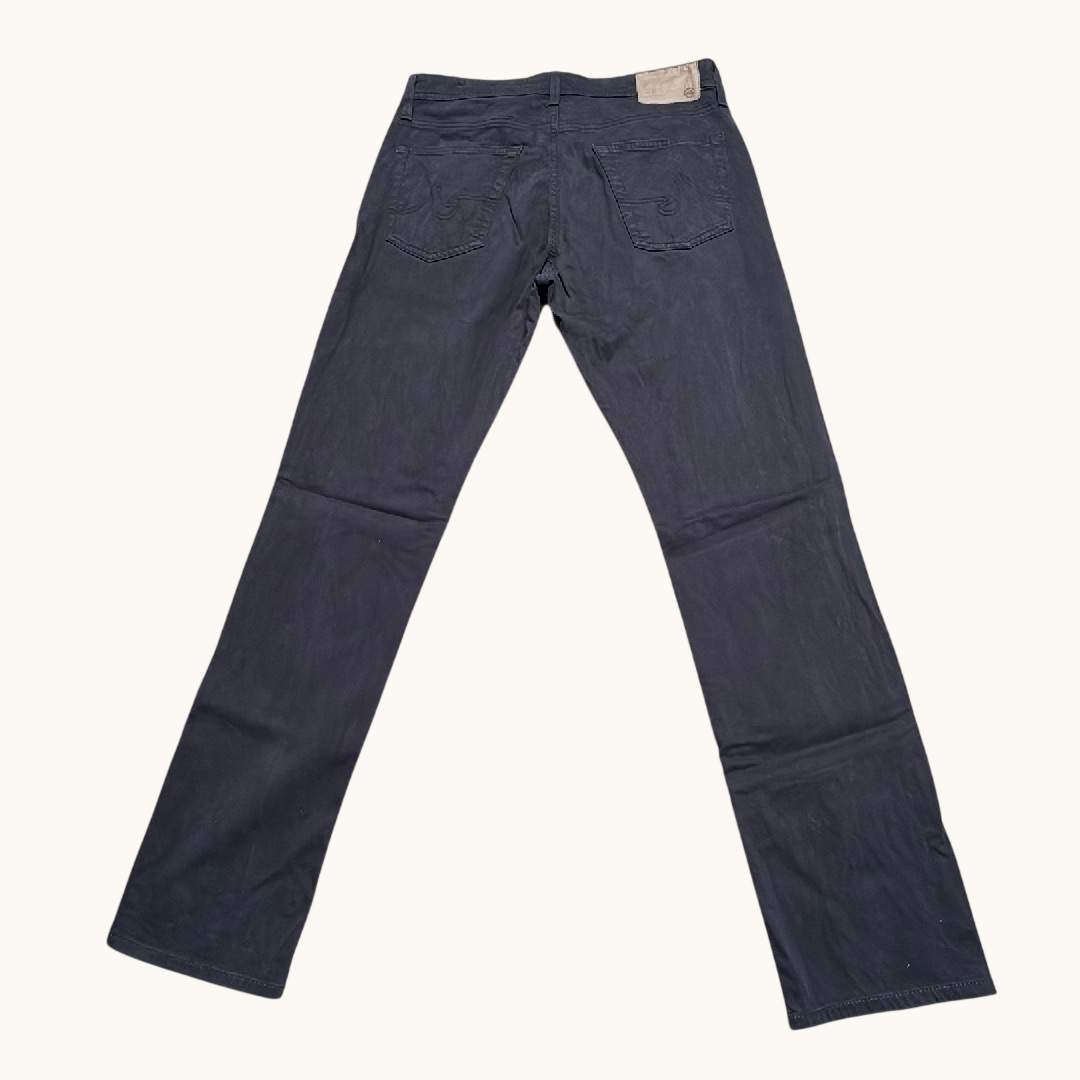 AG Adriano Goldschmied The Everett Slim Straight Pants Navy Blue 31x32