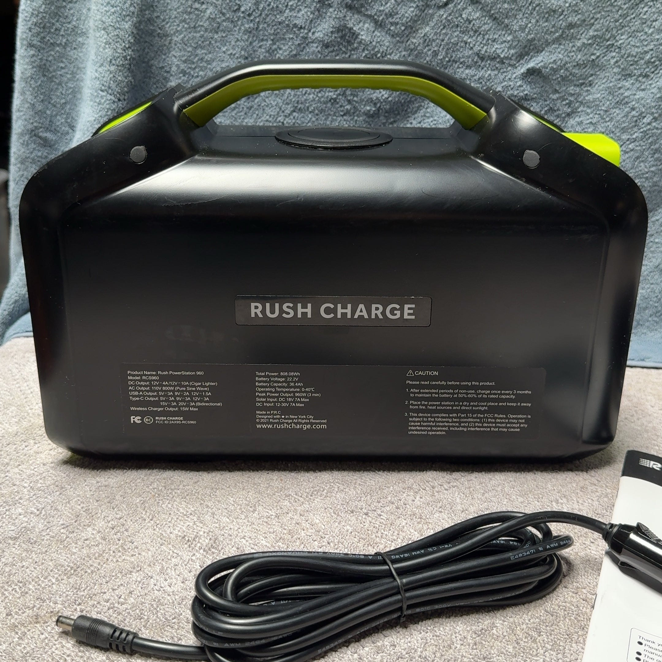 Rush PowerStation 960 Portable 960 Watts