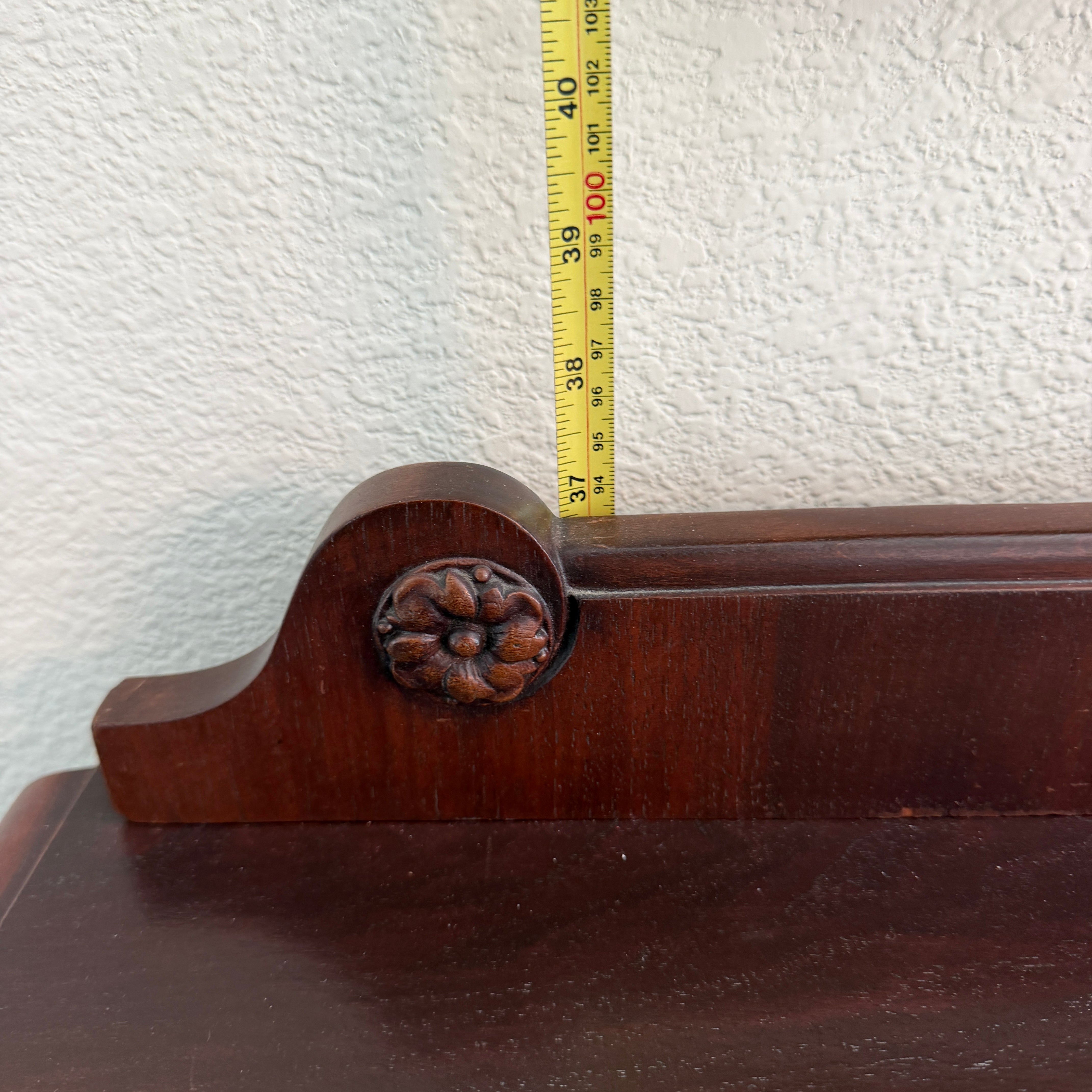 Antique The Luce Furniture Company Queen Anne Mahogany Server Table