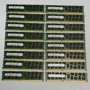 16x Samsung 8GB 2Rx4 PC3L-10600R DDR3-1333 ECC REG Server RAM M393B1K70DH0-YH9