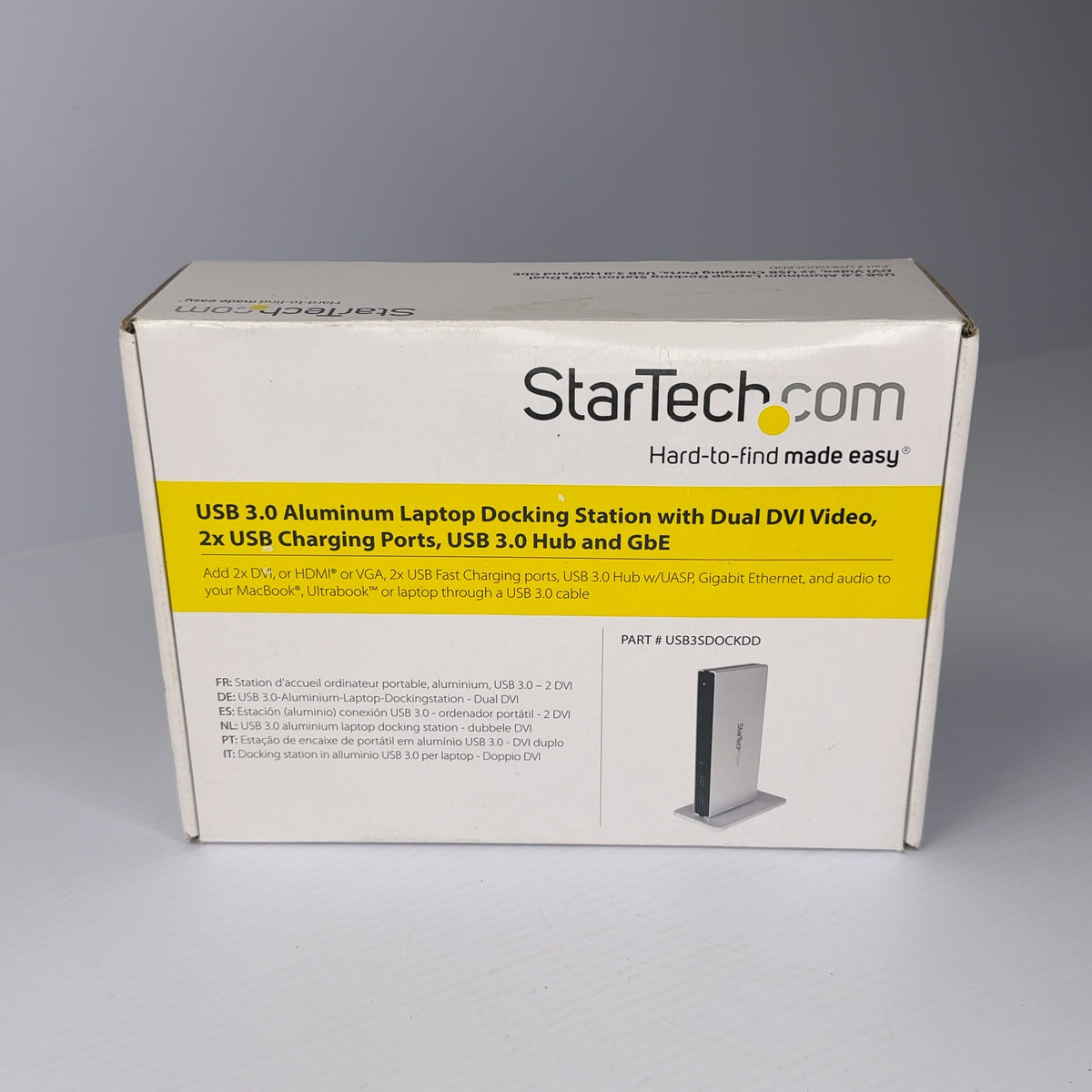 NEW! StarTech Dual-Monitor USB 3.0 Docking Station with DVI and Vertical Stand