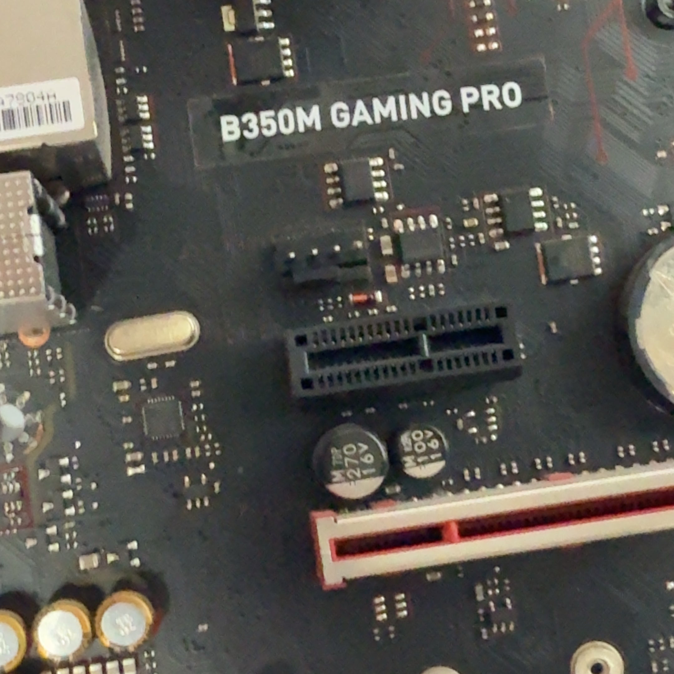 MSI B350M Gaming Pro Motherboard w/ AMD Ryzen 5 1600 3.2GHz CPU