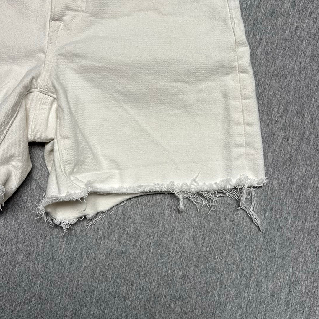 Madewell High-Rise Denim Shorts Raw Hem Sz. 24