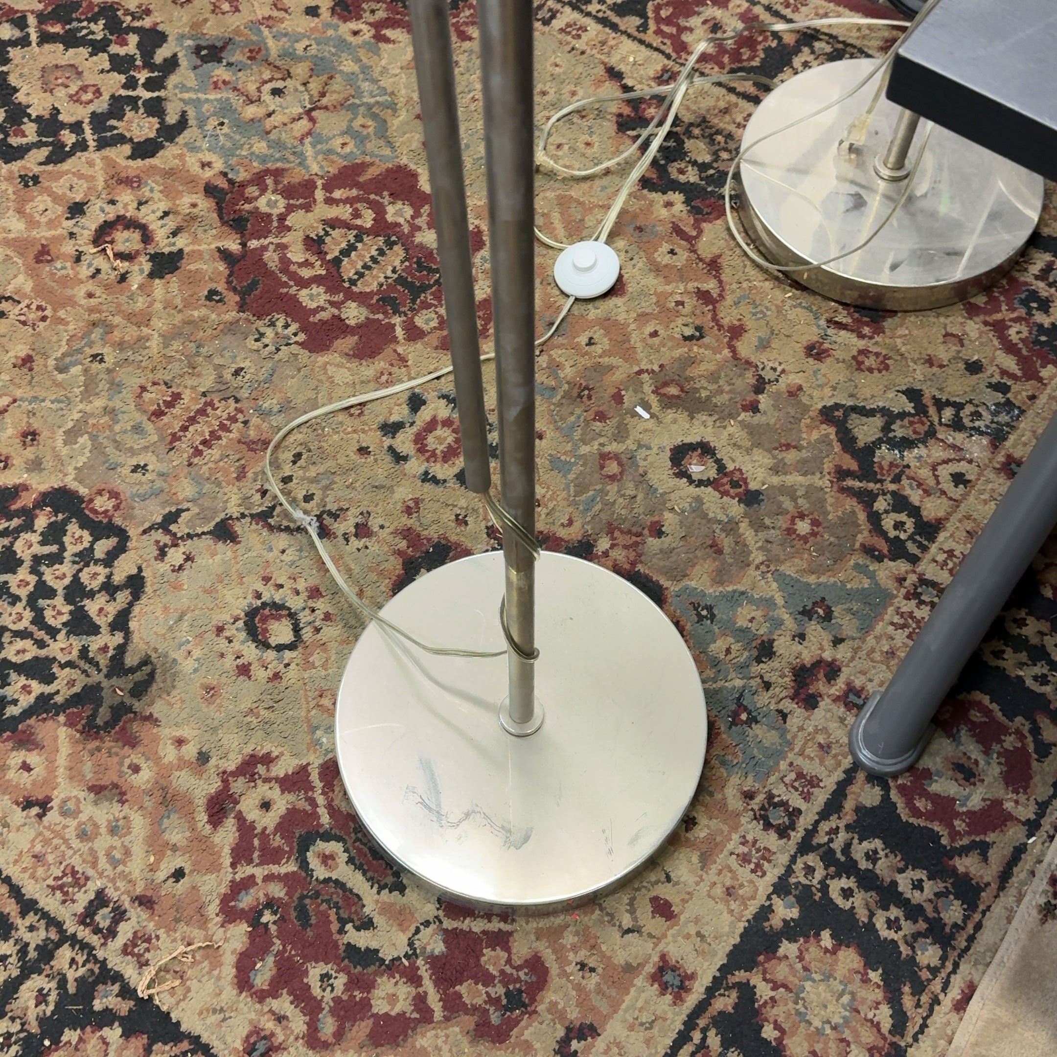 Chrome Mid-Century Style Arc Floor Lamp Regina-Andrew Design