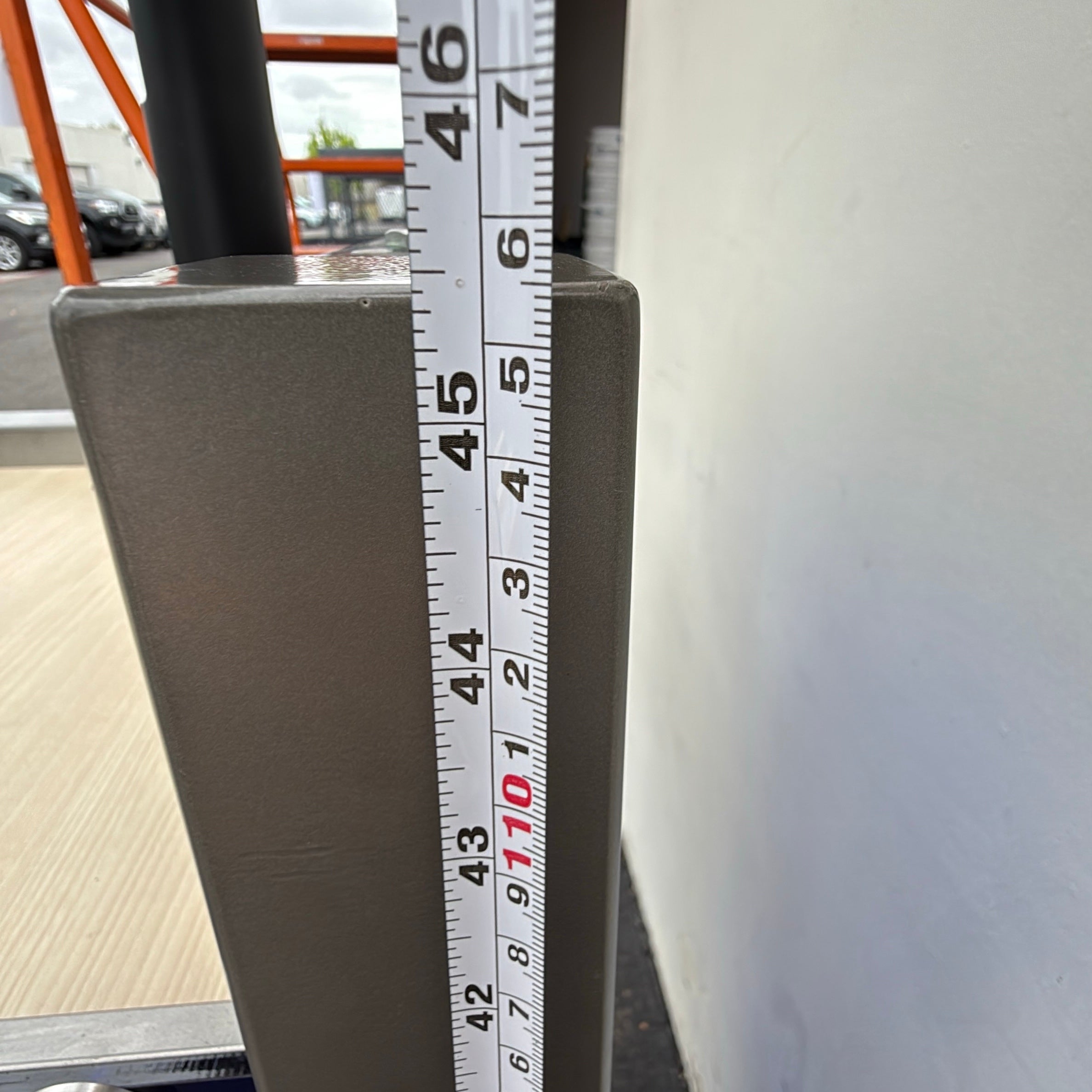 Custom Rolling Checkout Kiosk Steel, Wood, & Plexiglass