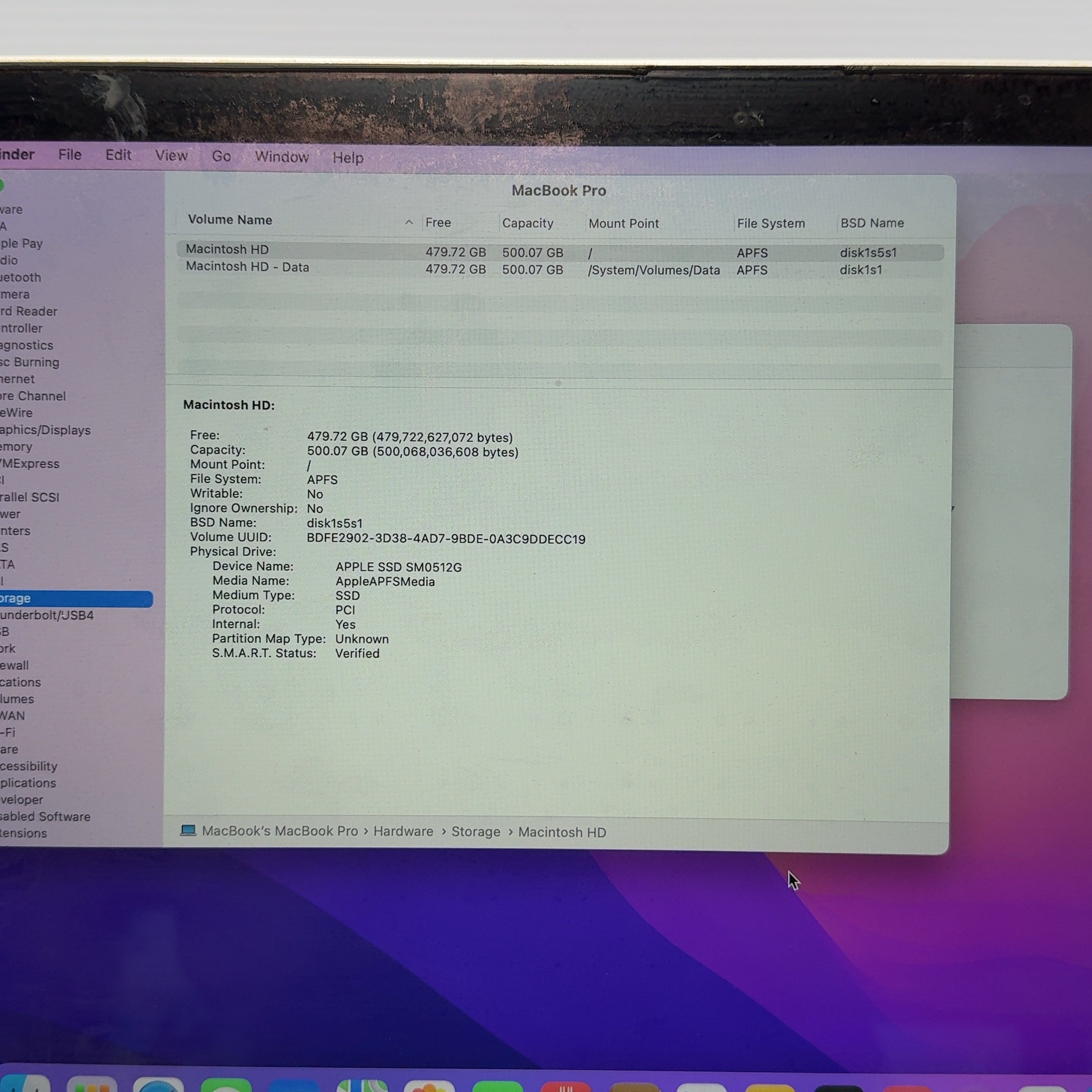 MacBook Pro Retina 15-inch Mid 2014 16gb RAM 500GB HD Intel Quad-Core i7