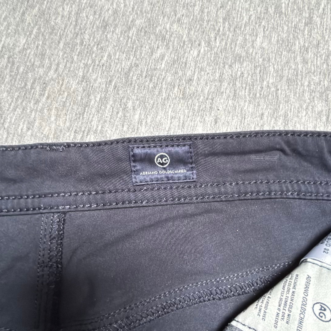 AG Adriano Goldschmied The Everett Slim Straight Pants Navy Blue 31x32