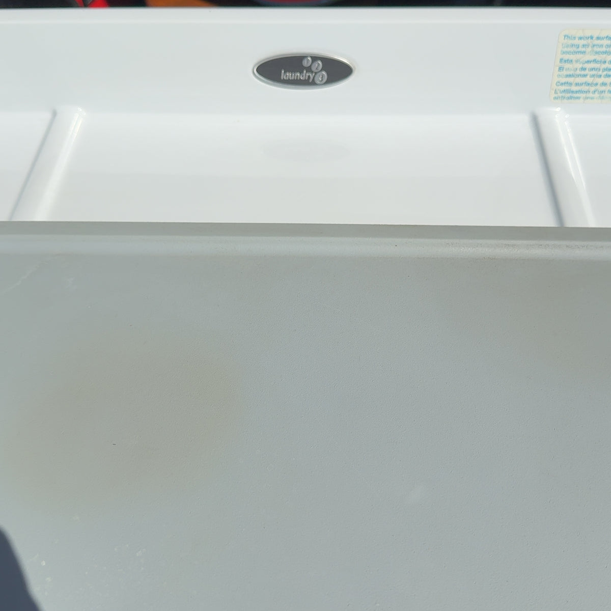 Laundry 123 Washer / Dryer Topper Work, Rubber, Washable