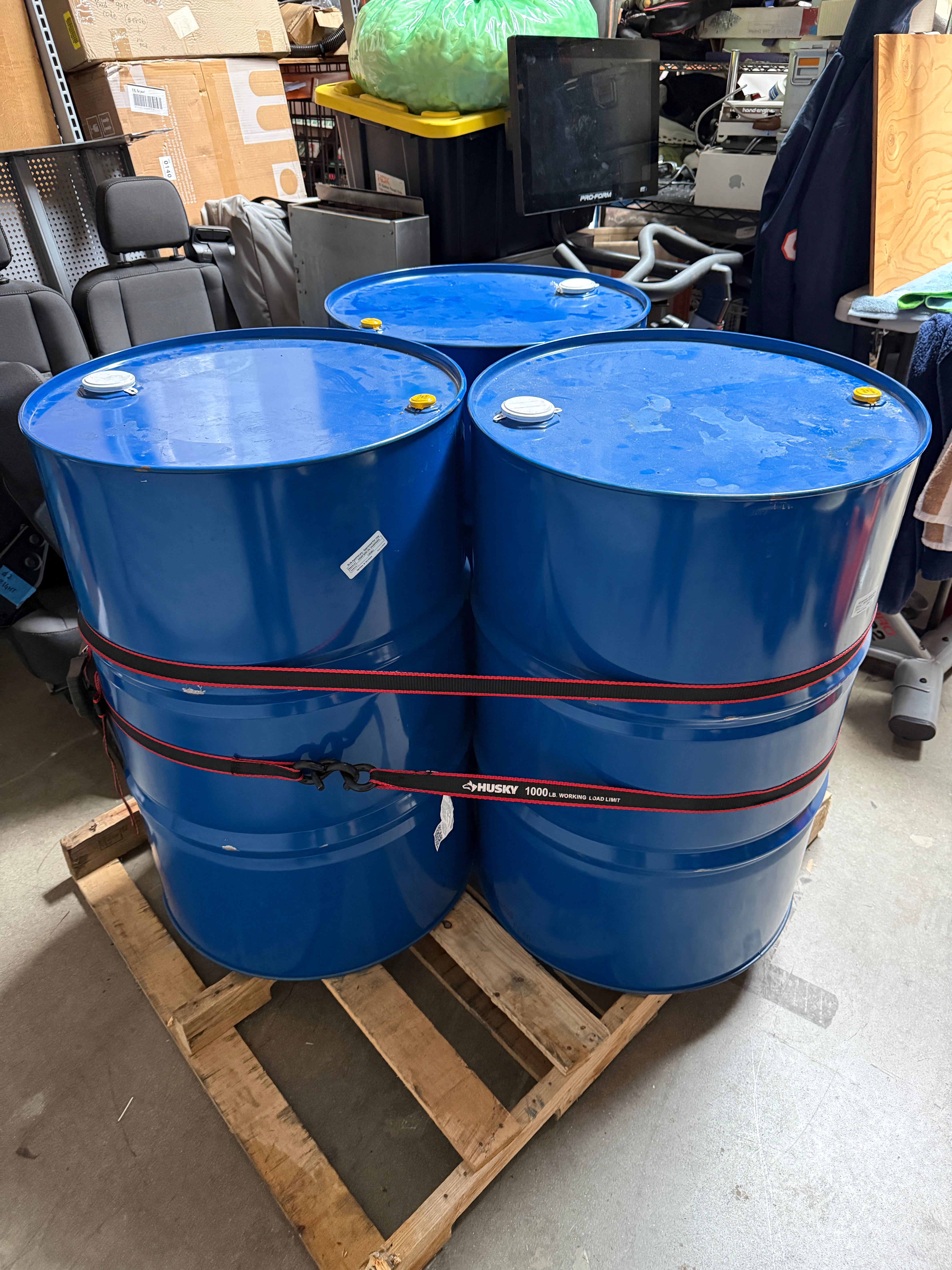 55 Gallon Sealed Unrefined Hemp Seed Oil From Bulk Apothecary