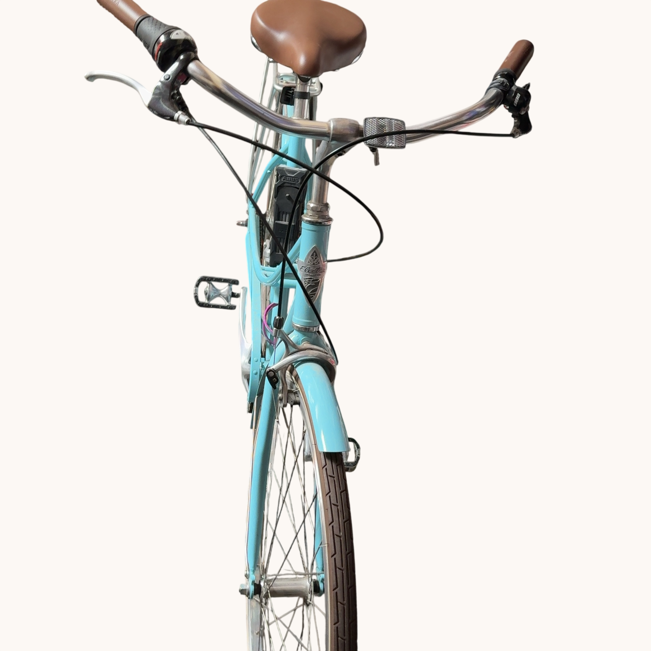 Electra Loft 7i Commuter Step-Through Bike in Blizzard Blue