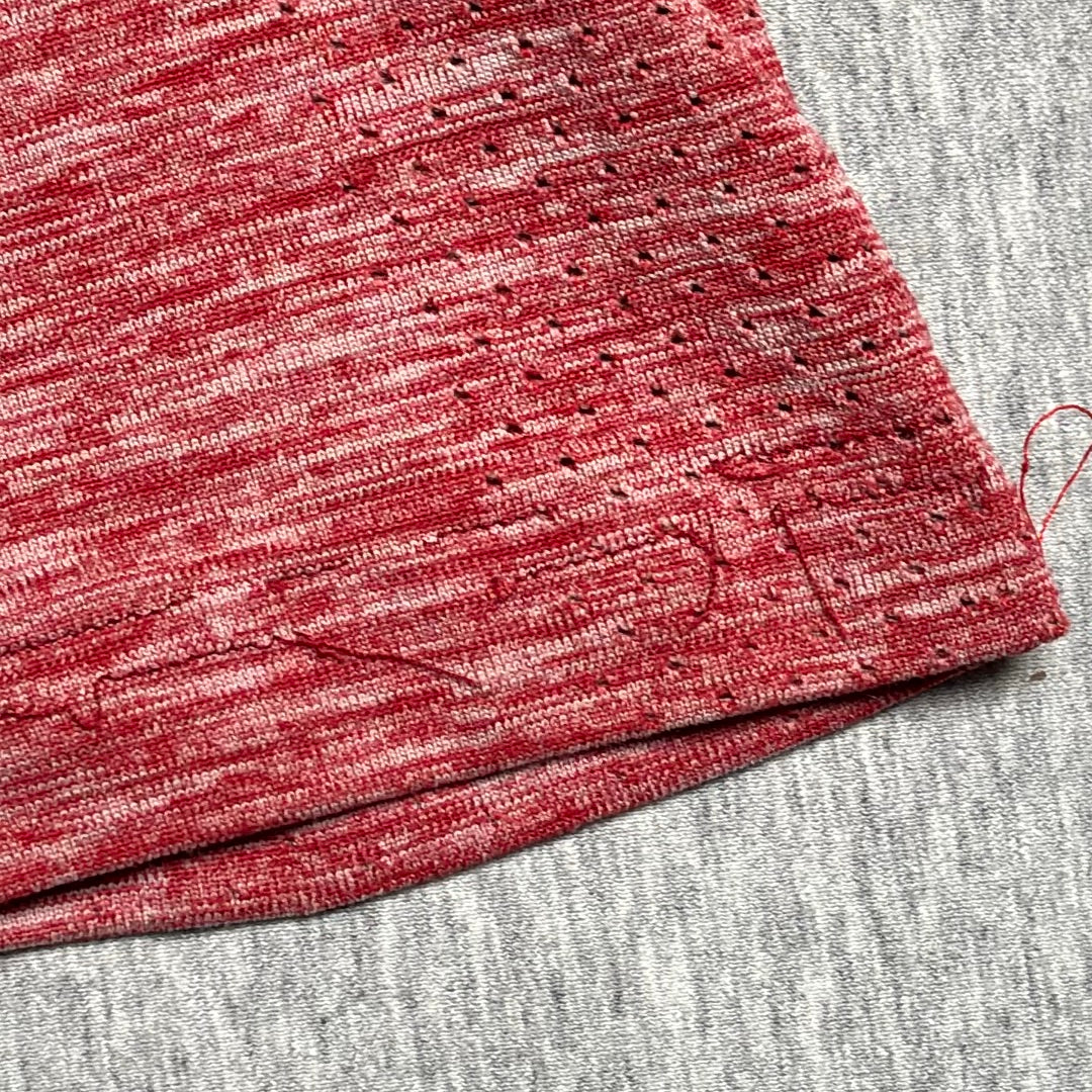 Lululemon Metal Vent Tech Tank Top Mens Red Heathered Space Dye Training Gym