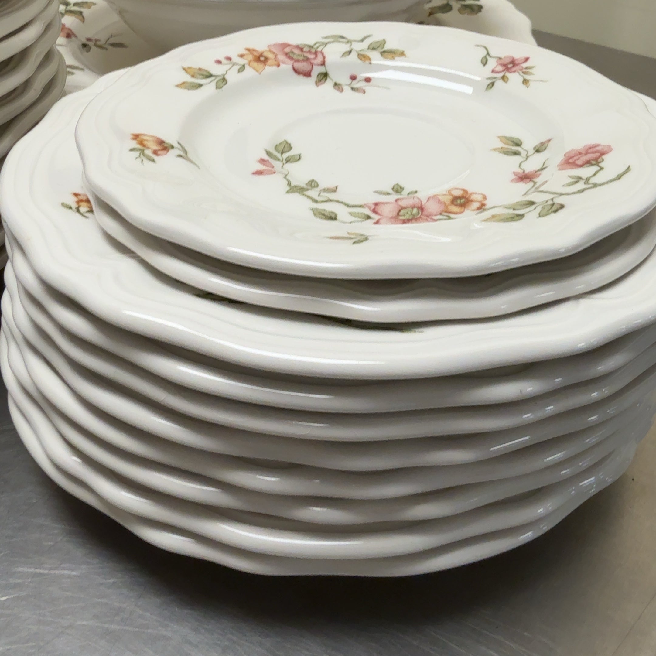 48 Piece Florganza Ironstone Dishware Made in Japan
