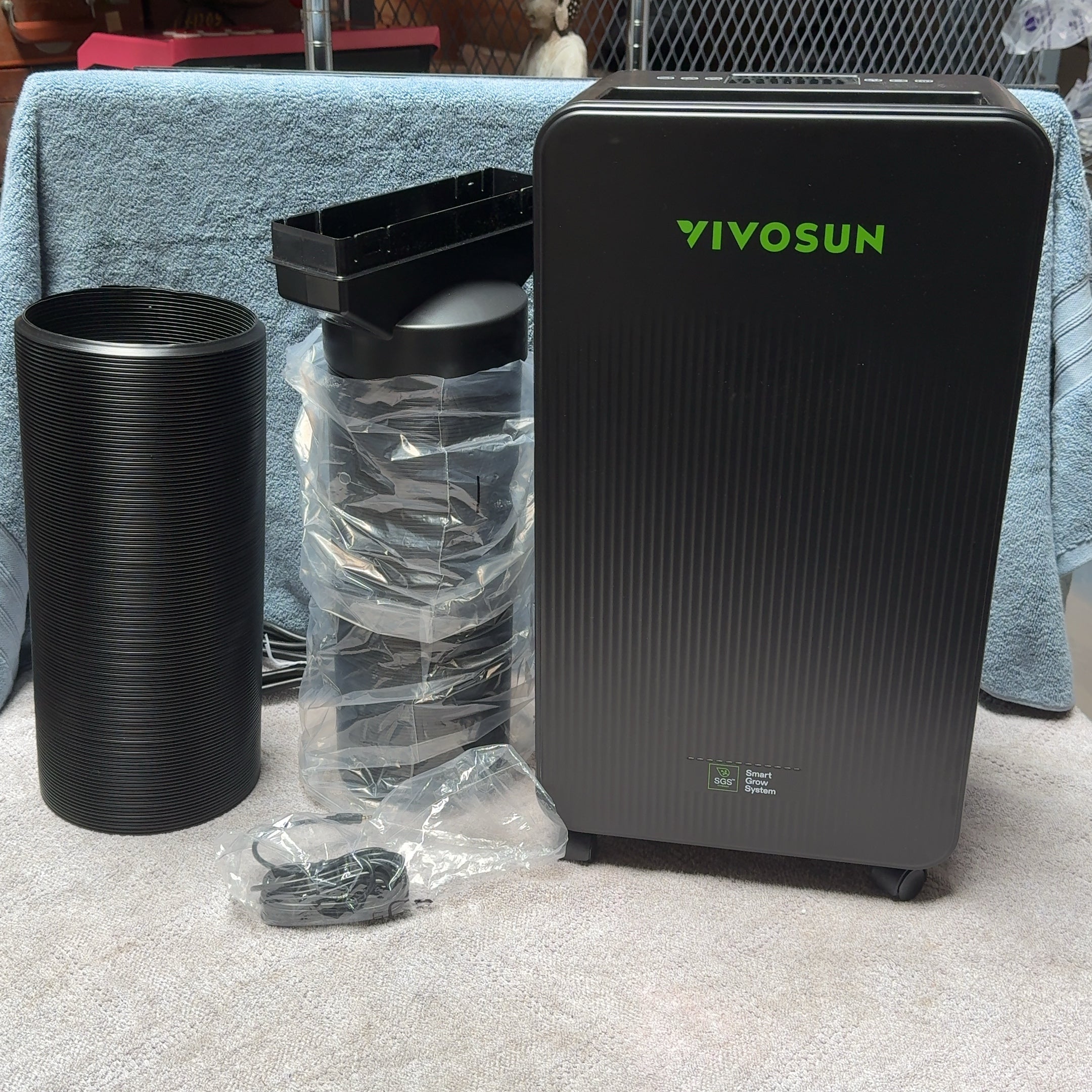 VIVOSUN AeroDrain D12 Smart Dehumidifier Growing Environmental Humidity Control