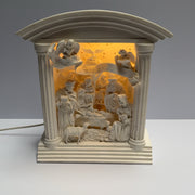 Department 56 Silhouette Treasures A Child is Born Lighted Nativity Scene 2000