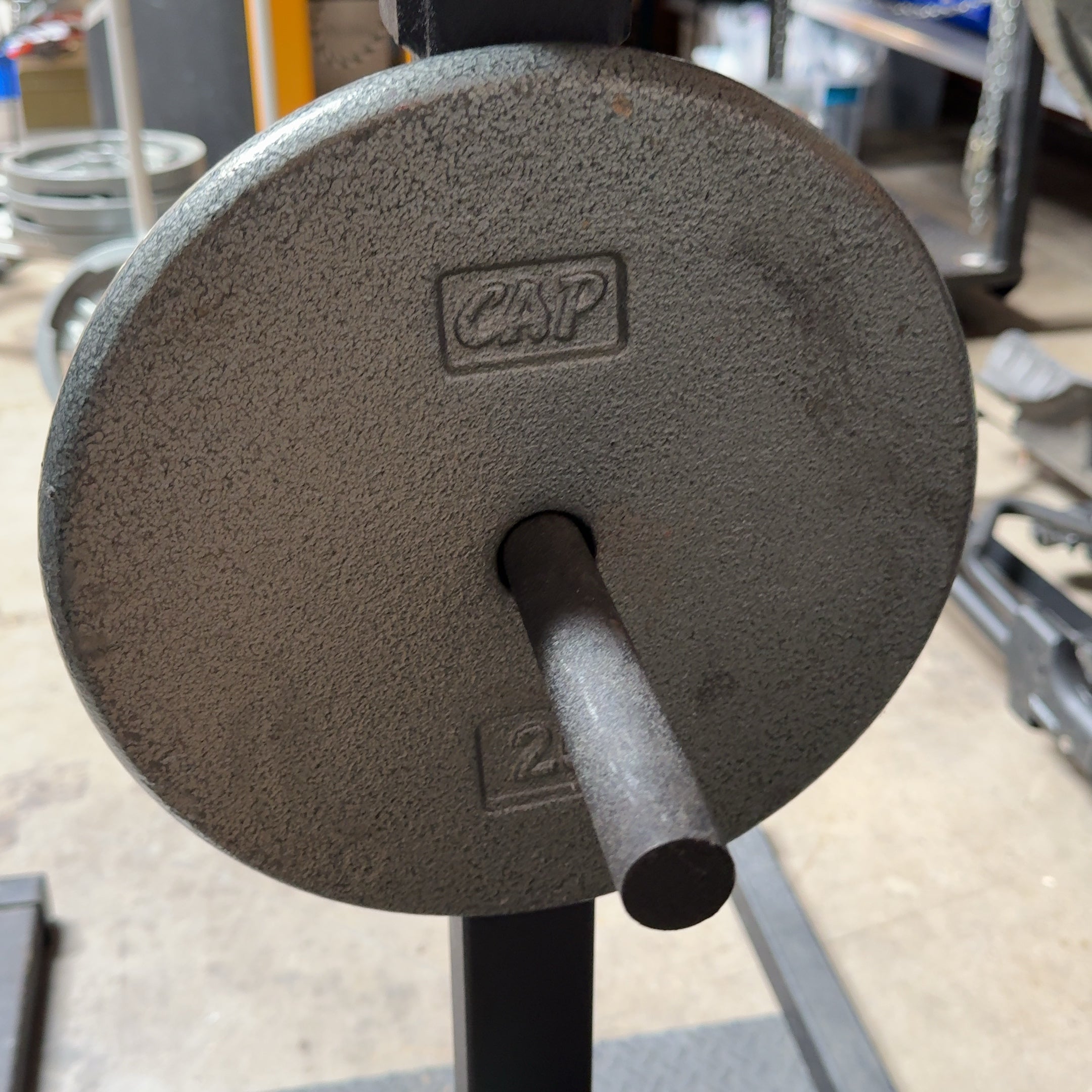 RARE! Frank Zane Leg Blaster Full Set Up w/ 400 lbs. of CAP Weights