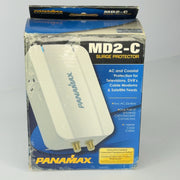 Panamax MD2-C Surge Protector 2 Outlet Coaxial Protection for TV DVR Satellite