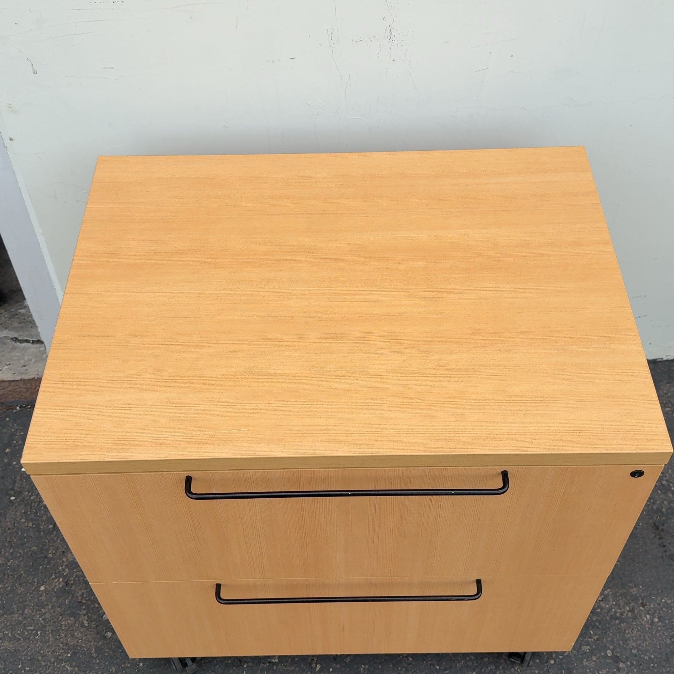 Rolling 2-Drawer File Cabinet Heavy Duty!