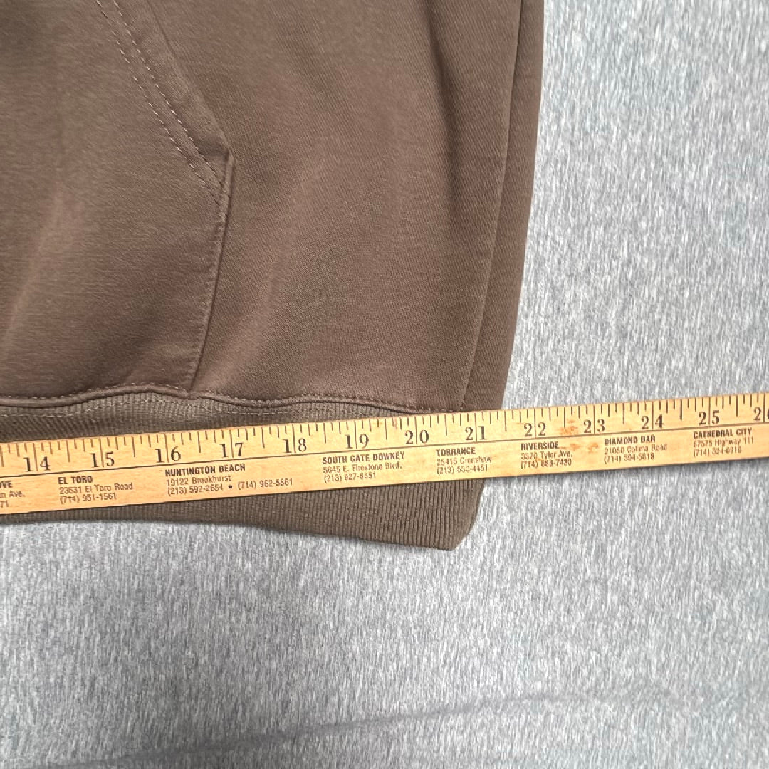 Essentials Fear Of God Pullover Hoodie Size Medium Brown