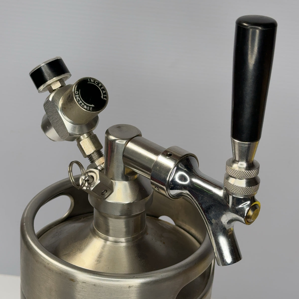 Mini Stainless Steel Beer Keg, Portable Home Dispenser System