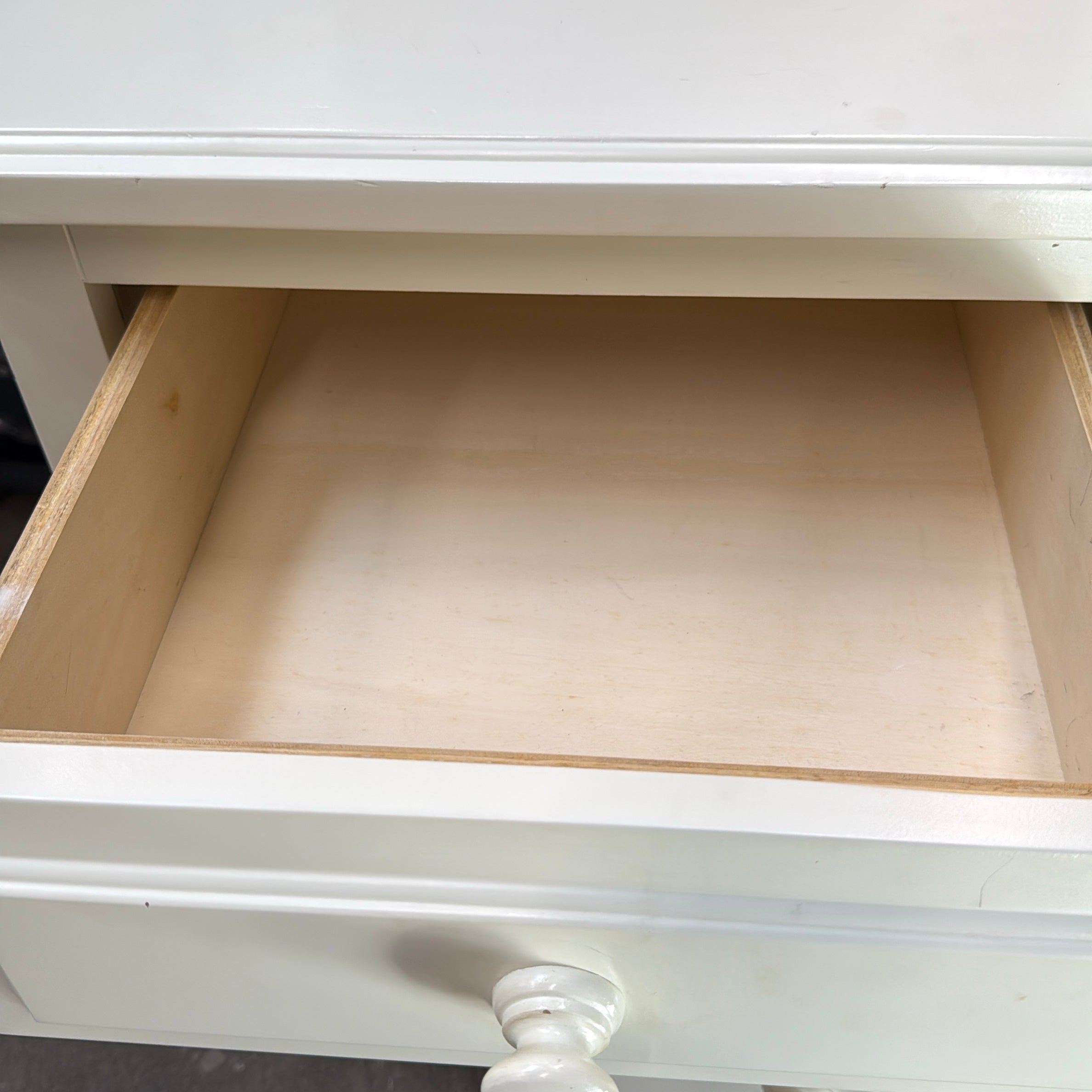 White Wood Night Stand