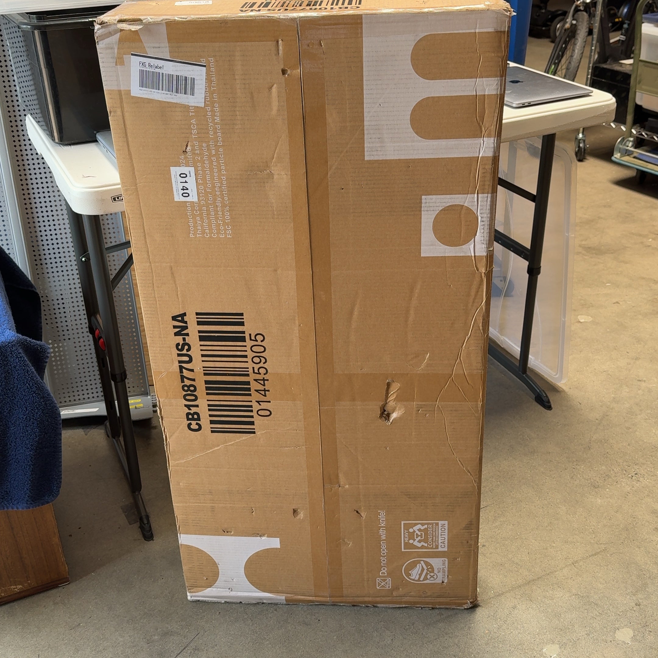 NIB! Costway 39.5" Expandable Rolling Computer Desk with Monitor Shelf 2-tier Desktop 2 Drawers