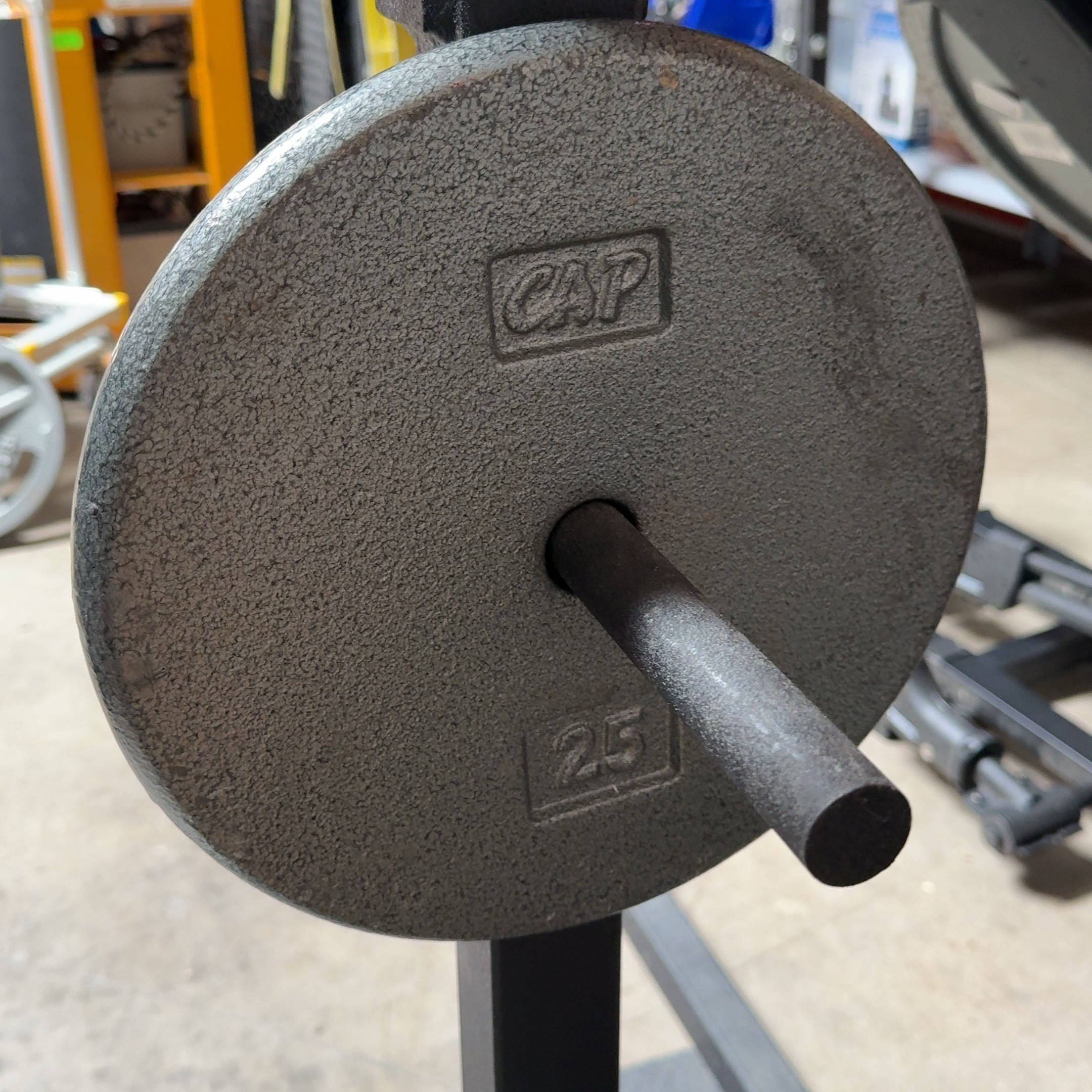 RARE! Frank Zane Leg Blaster Full Set Up w/ 400 lbs. of CAP Weights