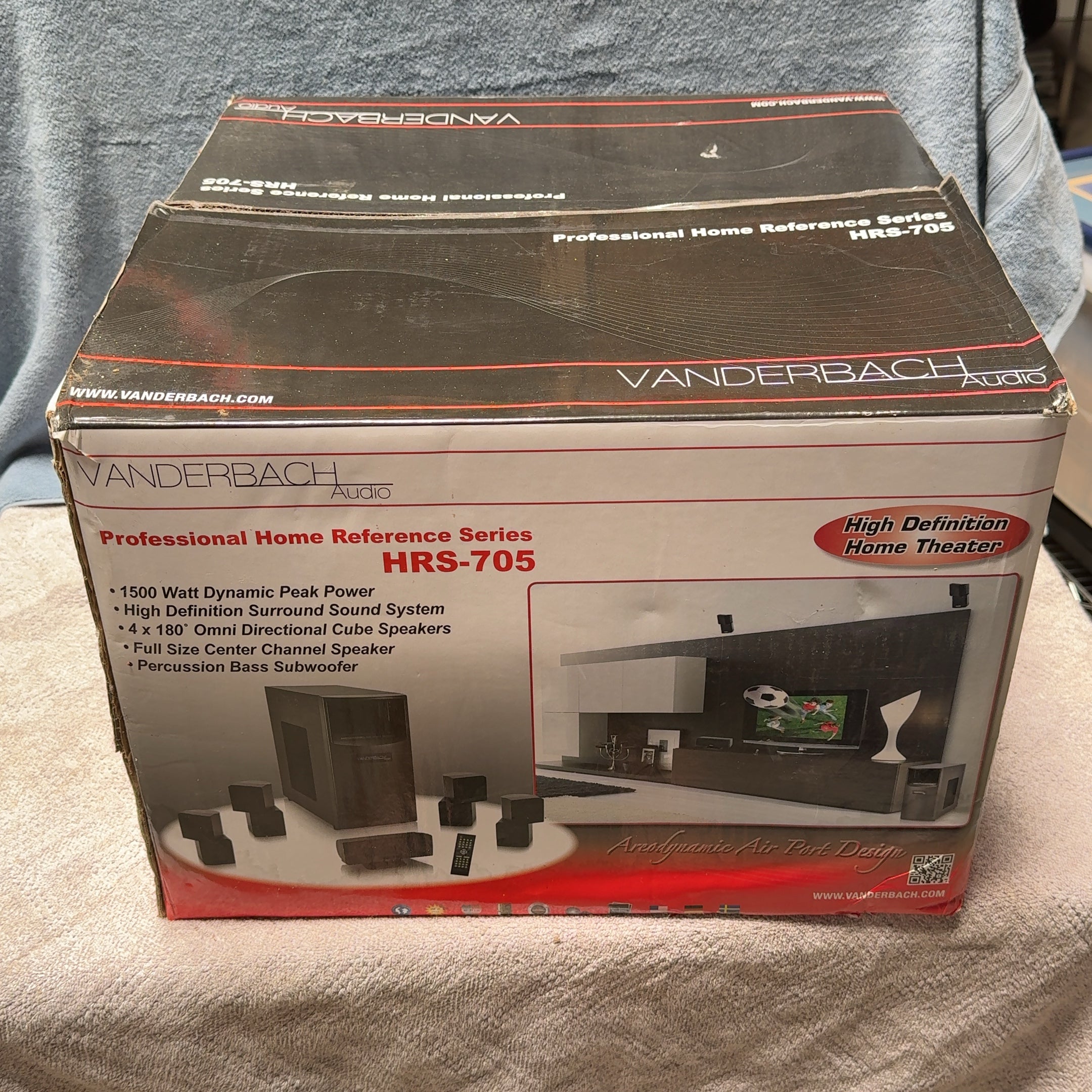 NEW Vanderbach Audio 5.1 Channel Surround System
