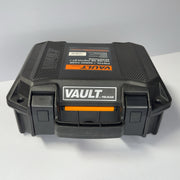 Pelican Vault V100 Pistol Ammo Case Black Hard Shell Weather Resistant V100-BLK