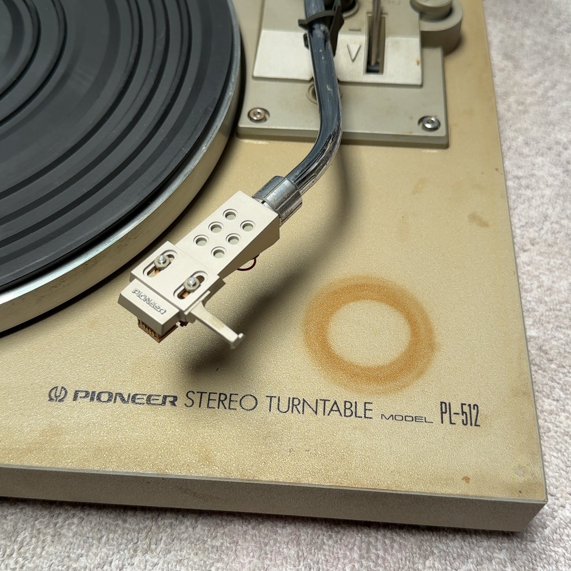 Pioneer Stereo Turntable PL-512 *WORKING*